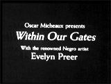 Within Our Gates (1920)